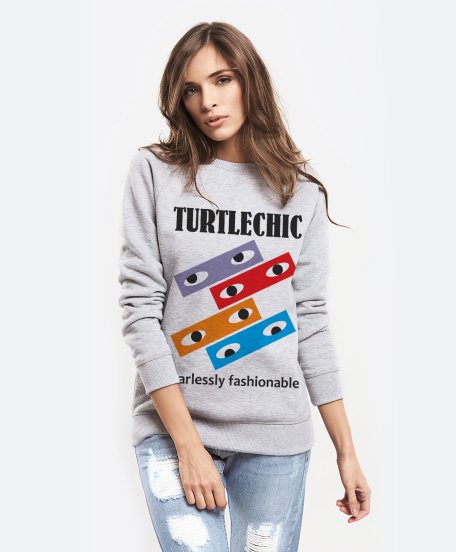 Жіночий світшот TurtleChic: Безстрашно модний