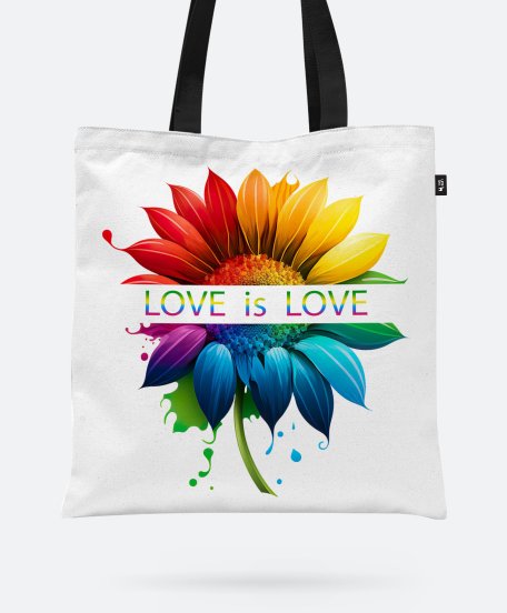 Авоська Love is Love Соняшник LGBT