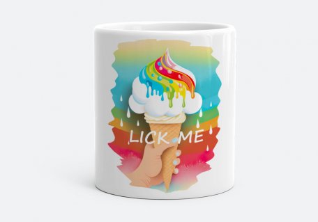 Чашка Lick Me Морозиво ЛГБТ