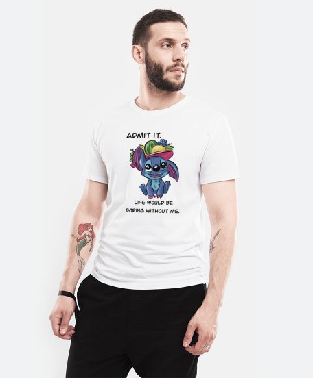 Чоловіча футболка Stitch