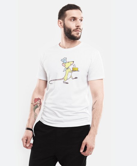 Чоловіча футболка Крысёнок-поваренок