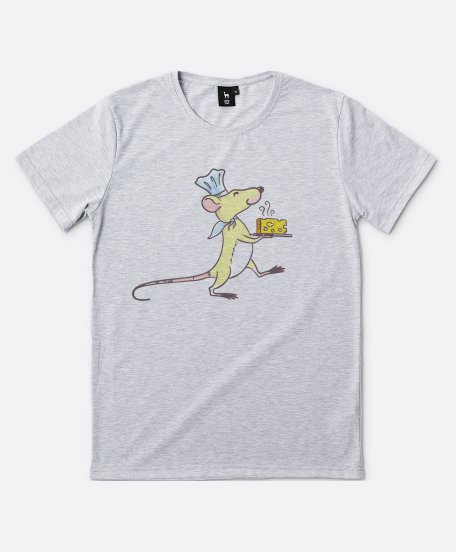 Чоловіча футболка Крысёнок-поваренок