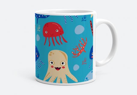 Чашка Мы веселые медузы