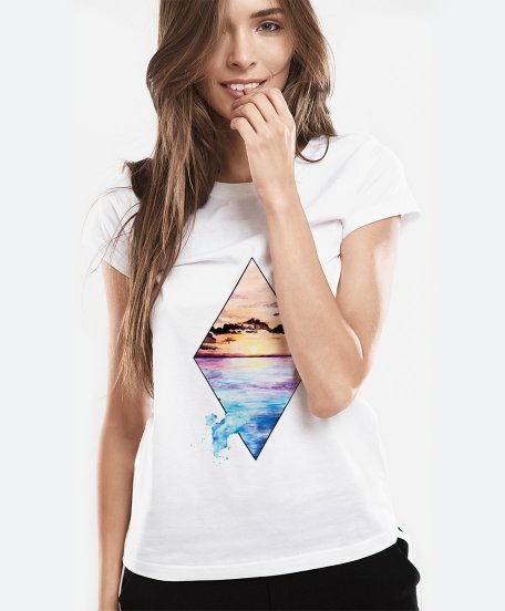 Жіноча футболка Sunset