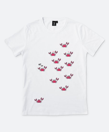 Чоловіча футболка crab's emojis