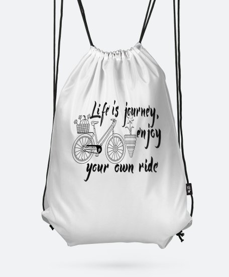 Рюкзак Life is a journey, enjoy your own ride