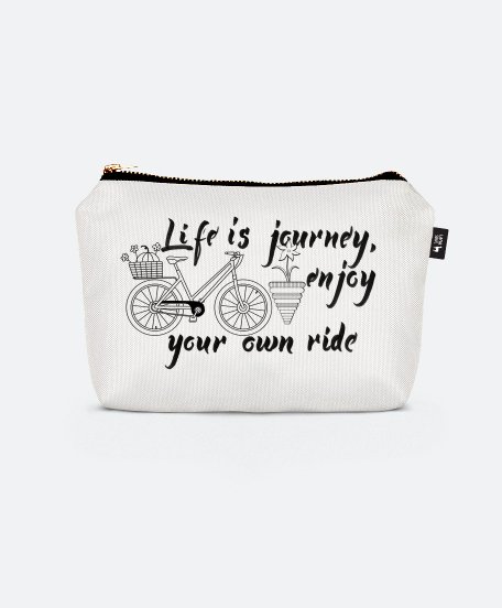Косметичка Life is a journey, enjoy your own ride