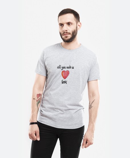Чоловіча футболка All you need is love