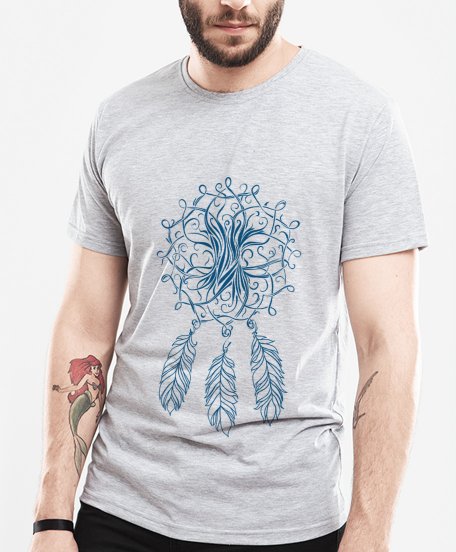 Чоловіча футболка Кельтское дерево-ловец снов