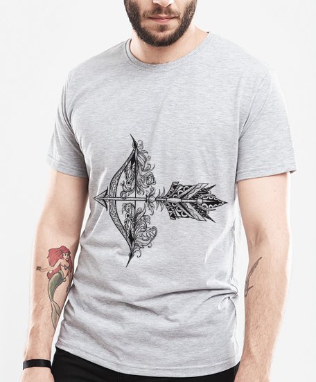Чоловіча футболка Стрела с луком в узорах