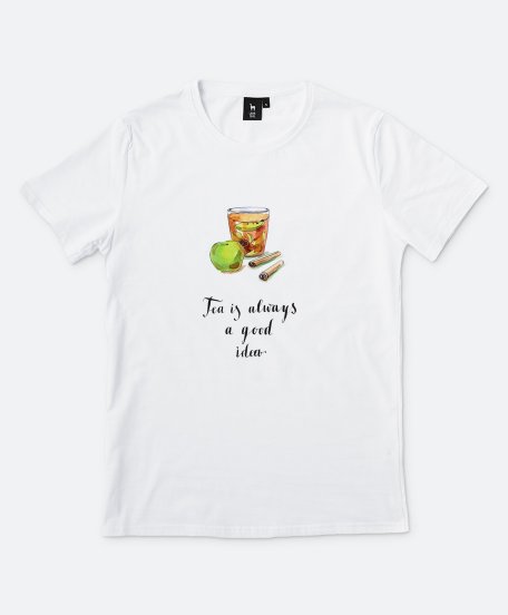 Чоловіча футболка Tea is always a good idea