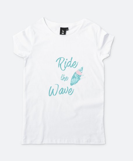 Жіноча футболка Ride the Wave