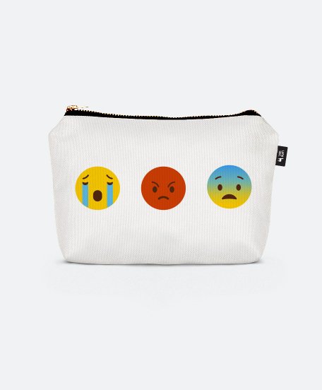 Косметичка bad luck emoji