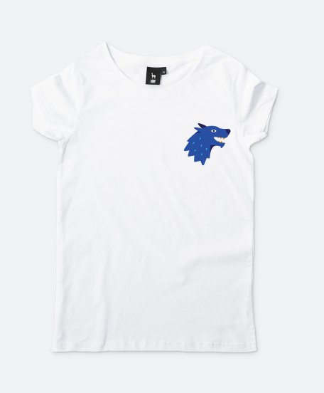 Жіноча футболка Лютоволк - герб Старков