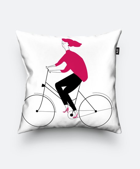 Подушка квадратна Bike