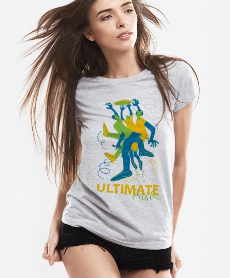 Жіноча футболка Алтимат фризби