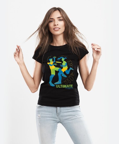 Жіноча футболка Алтимат фризби 3