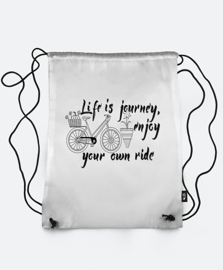 Рюкзак Life is a journey, enjoy your own ride