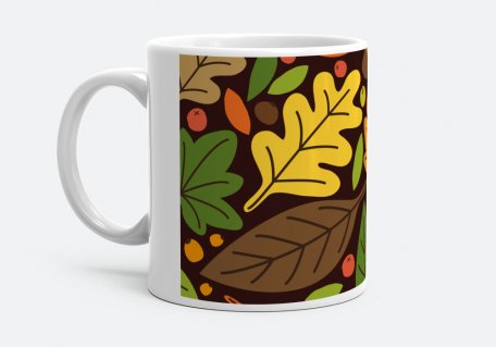 Чашка Осенние листья