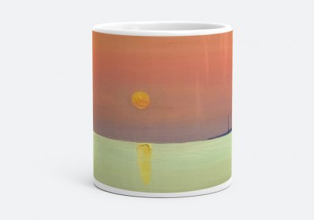 Чашка Закат на море