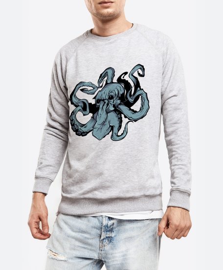 Чоловічий світшот octopus colour