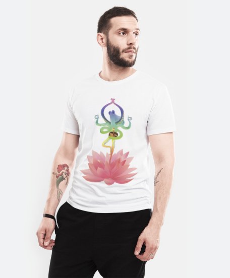 Чоловіча футболка Осьминог Джо йога