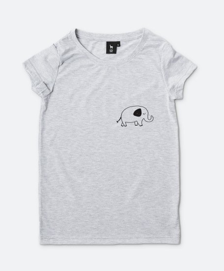 Жіноча футболка Elephant