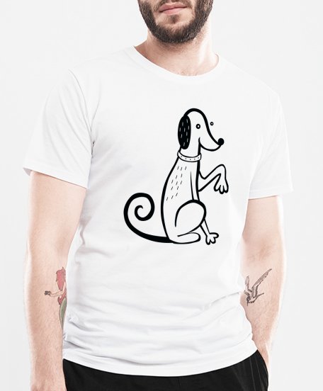 Чоловіча футболка Hello Dog!