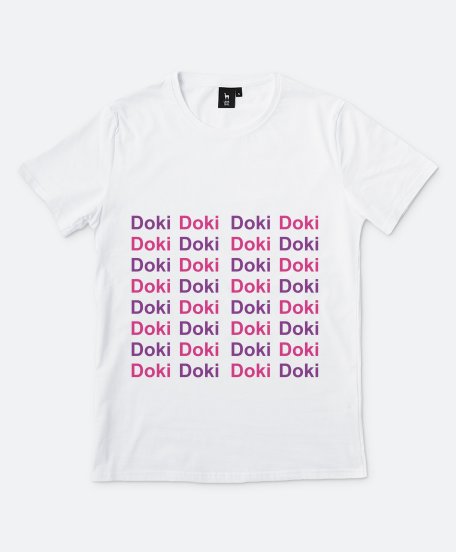 Чоловіча футболка Doki Doki Literature Club!