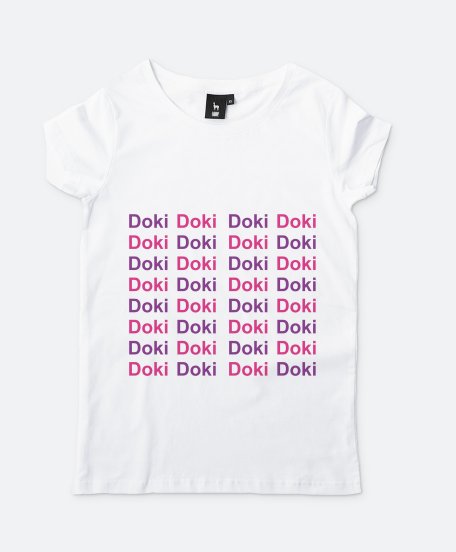 Жіноча футболка Doki Doki Literature Club!