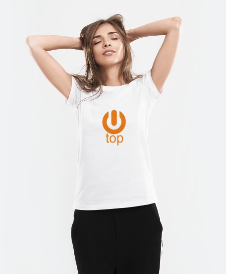 Жіноча футболка TOP1 O