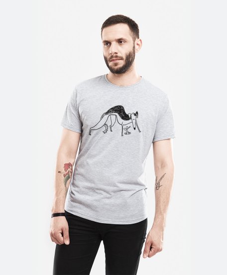 Чоловіча футболка Собака и мышь