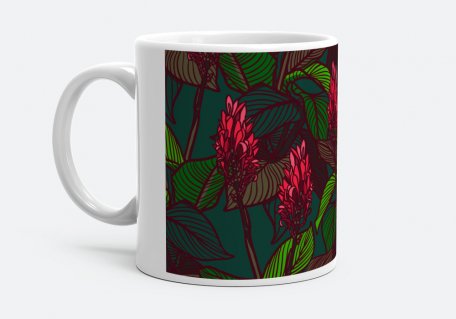 Чашка Тропический цвет