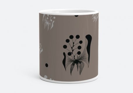 Чашка Патерн с цветком