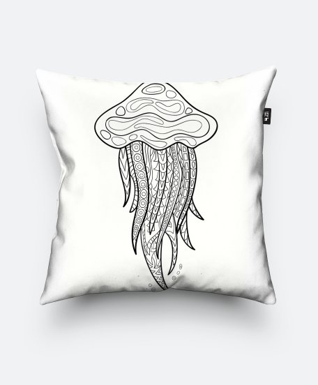 Подушка квадратна Jellyfish 