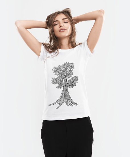 Жіноча футболка Geometric tree