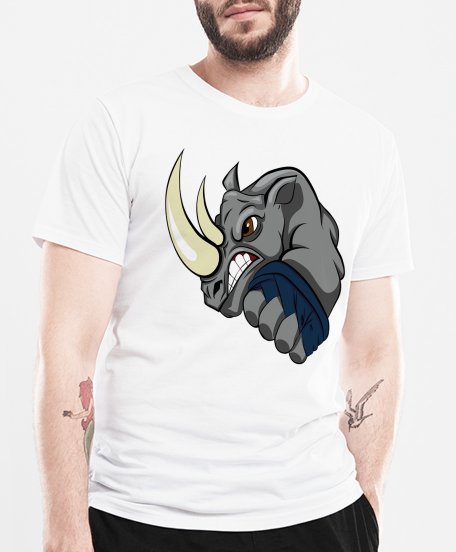 Чоловіча футболка Rhino fighter