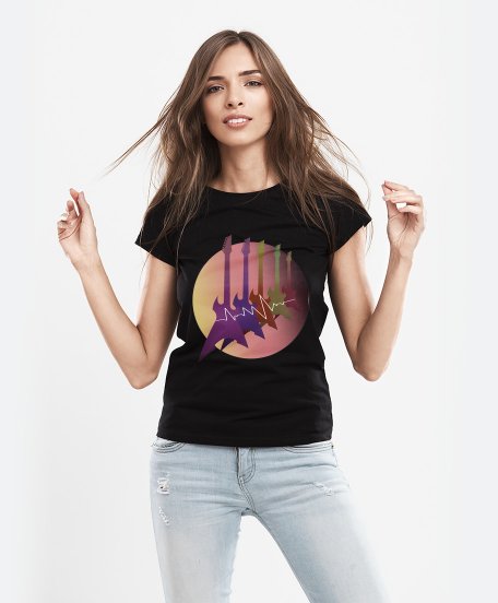 Жіноча футболка Retro Rock