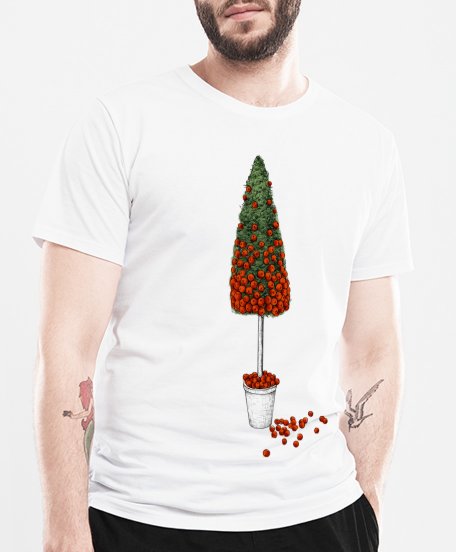 Чоловіча футболка Christmas tree