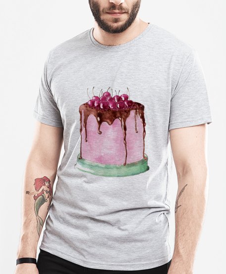 Чоловіча футболка Сладкий торт