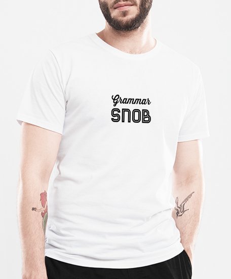 Чоловіча футболка Grammar snob