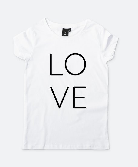 Жіноча футболка LOVE