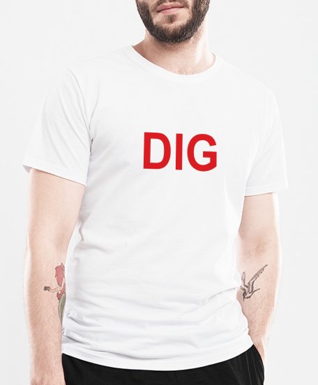 Чоловіча футболка American slang for prints