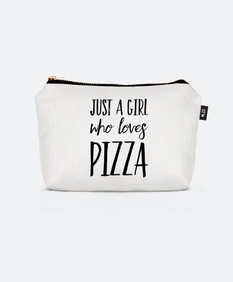 Косметичка Just A Girl Who Loves Pizza