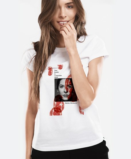 Жіноча футболка Marina Abramovic
