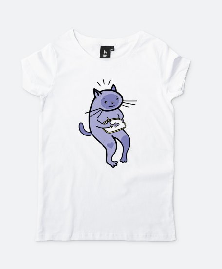 Жіноча футболка Cat Fish