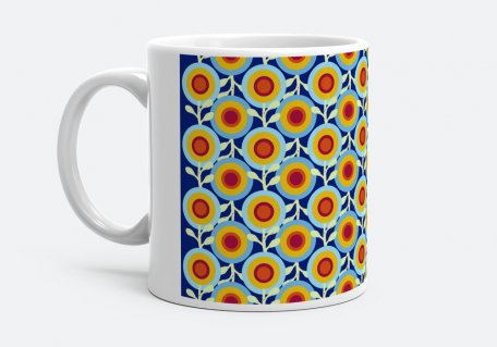 Чашка Sunflower pattern 