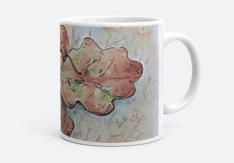 Чашка Дубовые листья