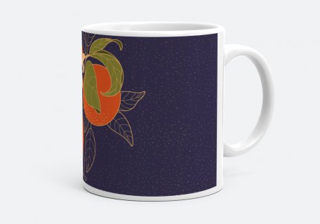 Чашка Квітуча гілка апельсину