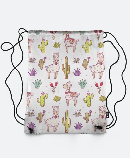 Рюкзак Llama Pattern